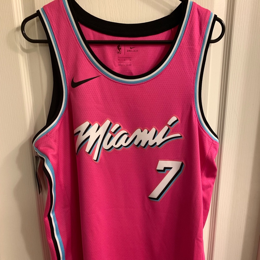 Goran Dragic Miami HEAT Sunset Vice Jersey